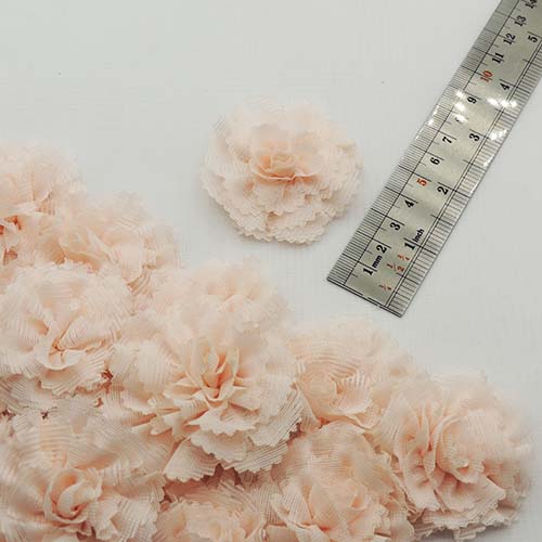 قرمز گل پارچه‌ای برجسته هلالی کتنی رز خرید و قیمت رنگ11