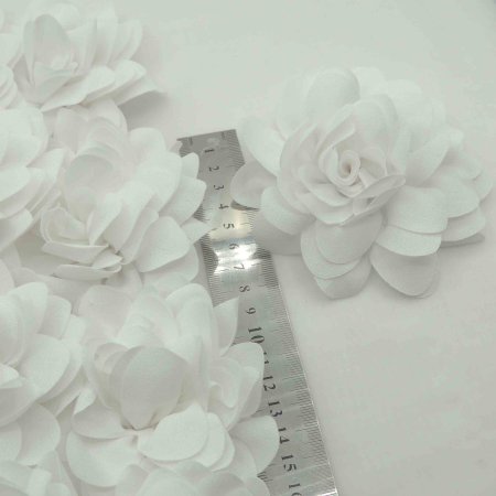 مشکی گل پارچه‌ای برجسته مجلسی خرید و قیمت رنگ2