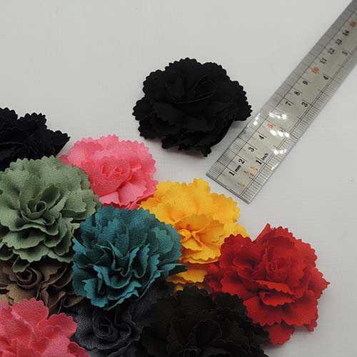 کالباسی گل پارچه‌ای برجسته رز بزرگ خرید و قیمت رنگ21