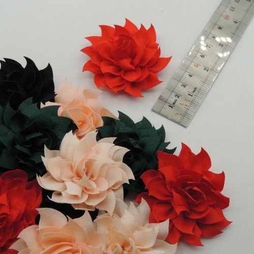 مشکی گل پارچه‌ای برجسته لباس خرید و قیمت رنگ13