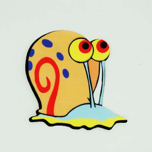 تصویر تکه‌دوزی فانتزی حرارتی گری باب‌اسفنجی