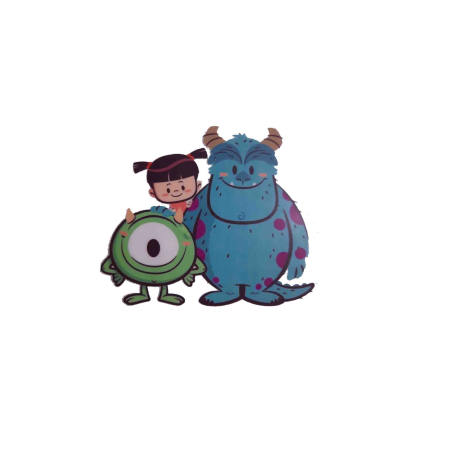 برچسب اتویی کارخانه هیولاها