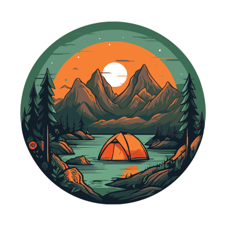 برچسب اتویی کمپینگ