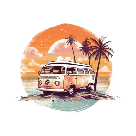 برچسب اتویی ون تابستانی