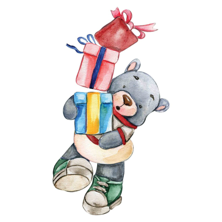 برچسب اتویی آقا خرسی