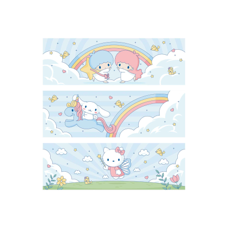 برچسب اتویی رنگین کمان