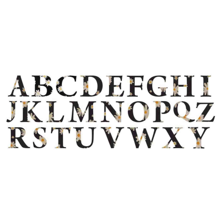 برچسب اتویی حرف انگلیسی