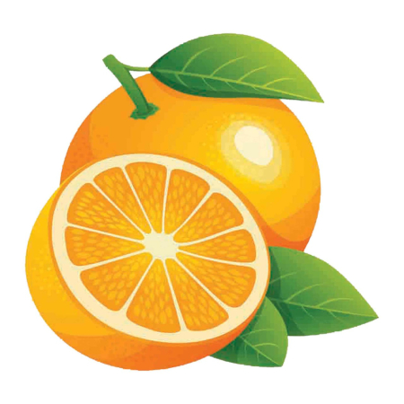 تصویر برچسب اتویی پرتقال