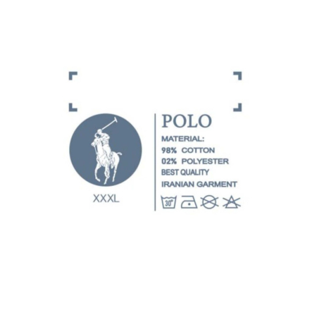 برچسب اتویی سایز polo (3XL)