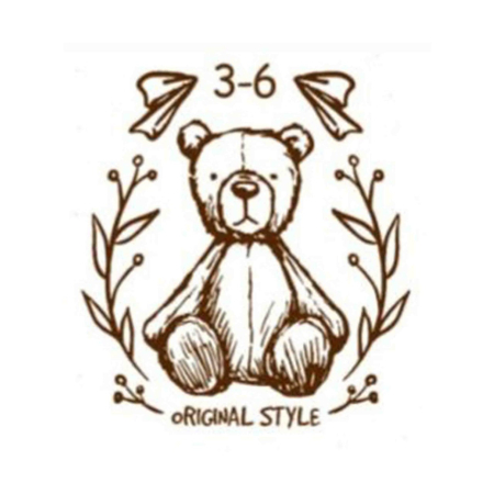 برچسب اتویی سایز بچگانه(3-6)