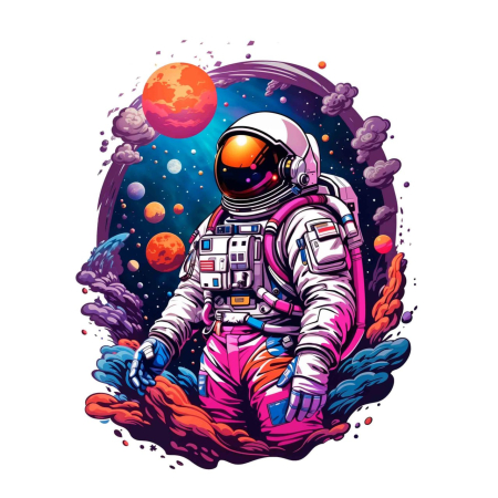 برچسب اتویی فضانورد