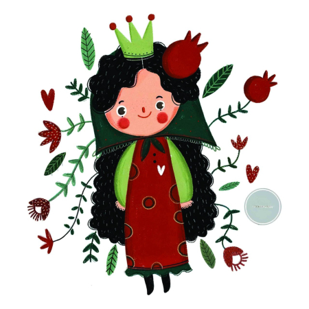 تصویر برچسب اتویی دختریلدایی