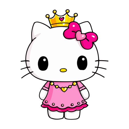 تصویر برچسب اتویی hellokitty