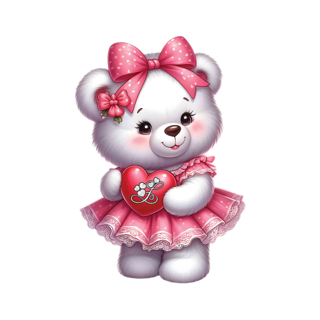 برچسب اتویی پرنسس خرسی