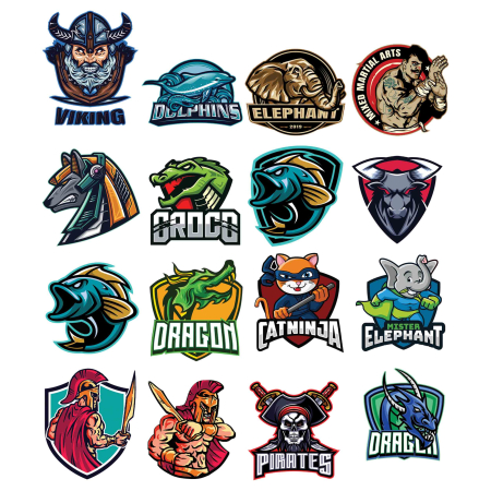 پک برچسب اتویی لوگو