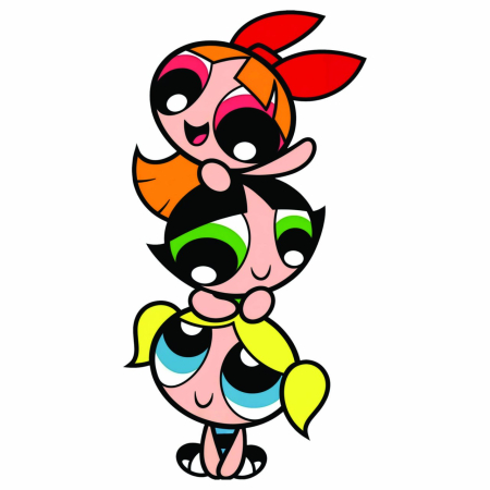 تصویر برچسب اتویی کارتونی