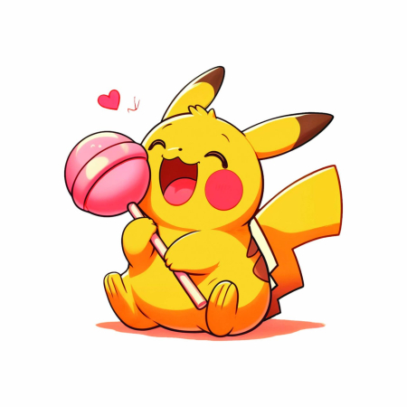 برچسب اتویی پیکاچو