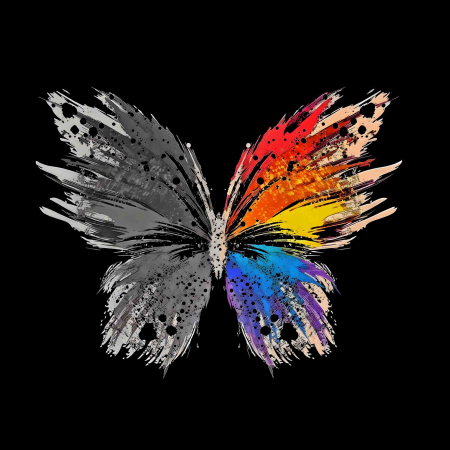 برچسب اتویی پروانه