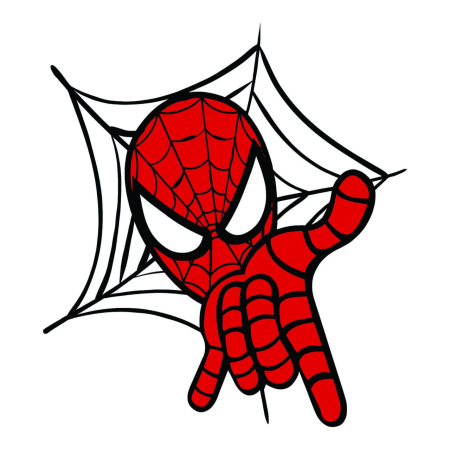 برچسب اتویی مردعنکبوتی