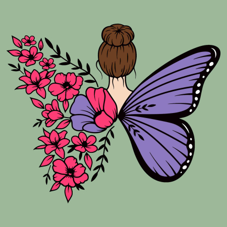 برچسب اتویی پروانه