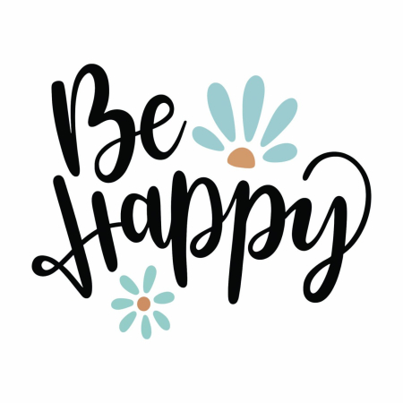 تصویر برچسب اتویی مدل behappy