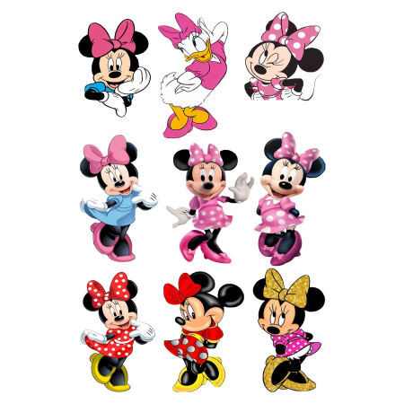 پک برچسب اتویی مینی موس