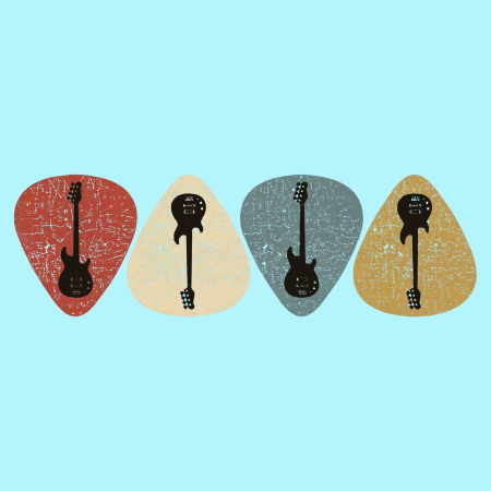 برچسب اتویی گیتار