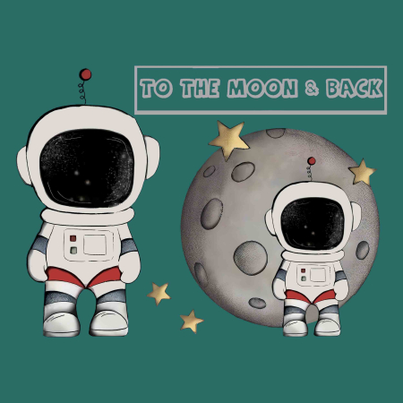 تصویر برچسب اتویی فضانورد