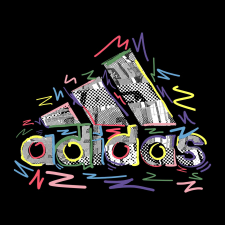 تصویر برچسب اتویی آدیداس