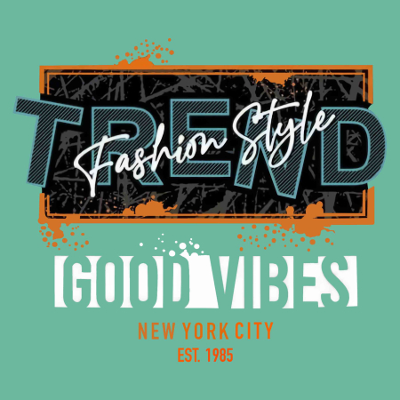 تصویر برچسب اتویی good vibes