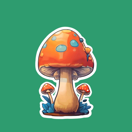 برچسب اتویی قارچ