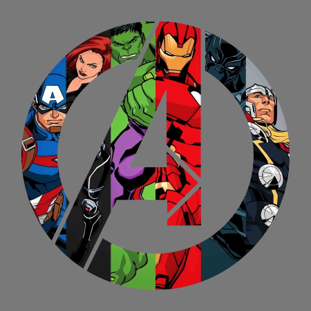 تصویر برچسب اتویی انتقام جویان