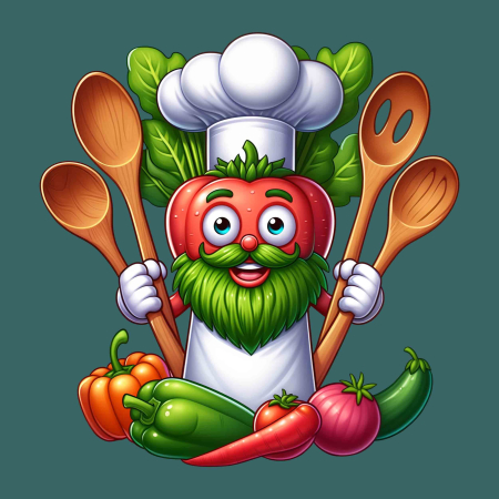 تصویر برچسب اتویی سرآشپز