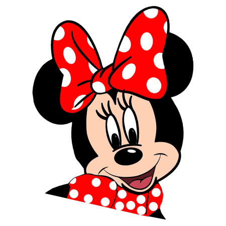 تصویر برچسب اتویی میکی موس