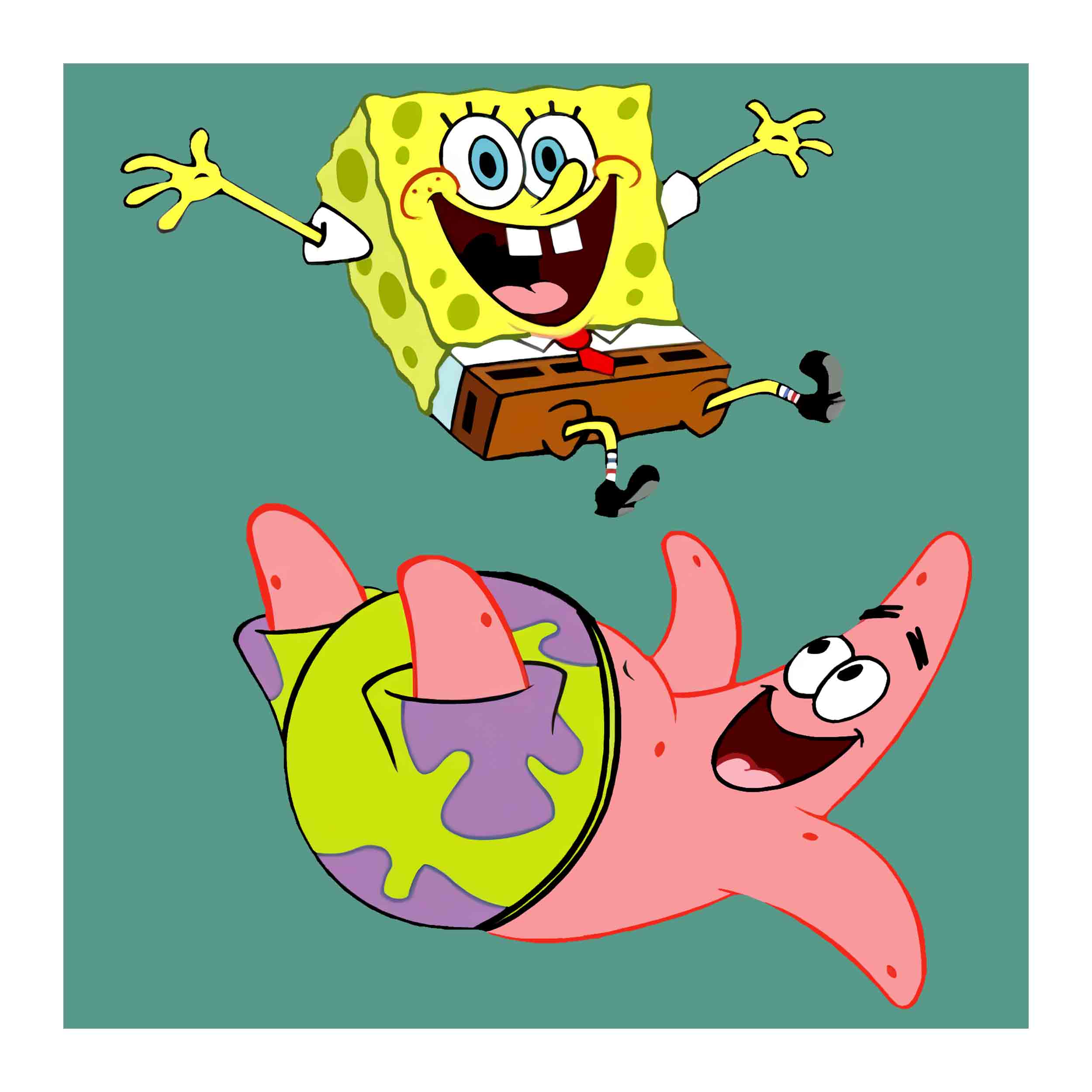 برچسب اتویی باب اسفنجی