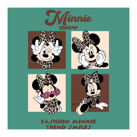 تصویر برچسب اتویی میکی موس