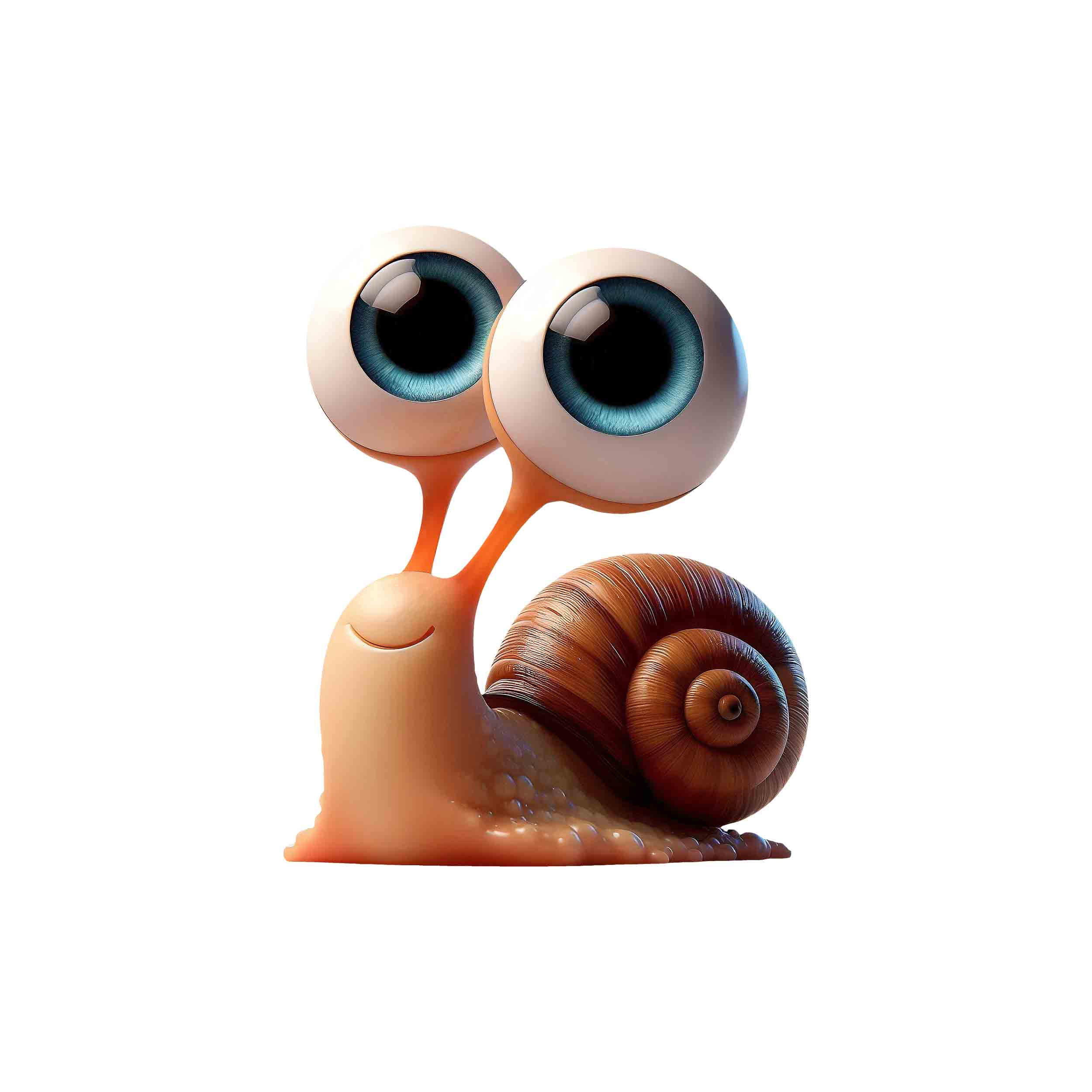 تصویر برچسب اتویی حلزون