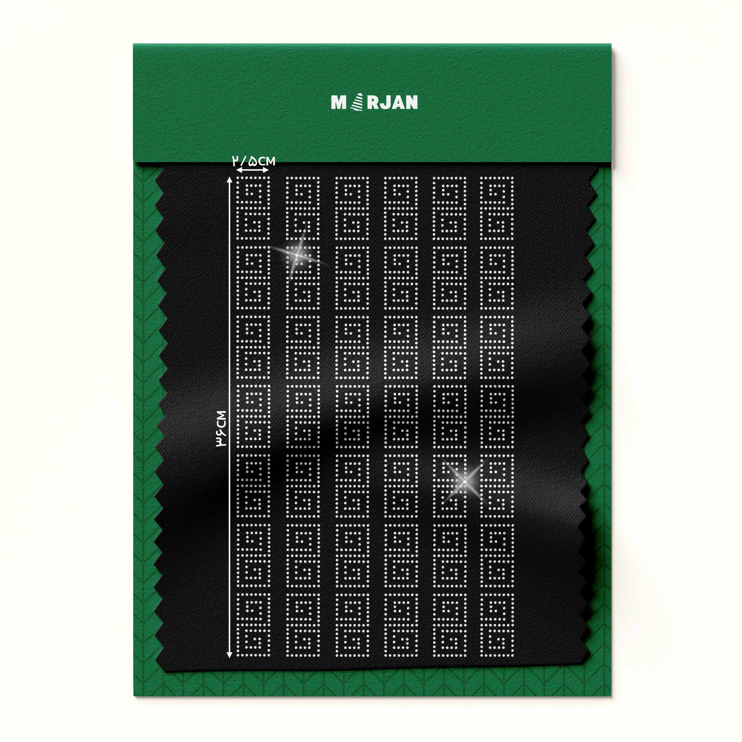 نگین حرارتی  ورساچ ریز نقره‌ای