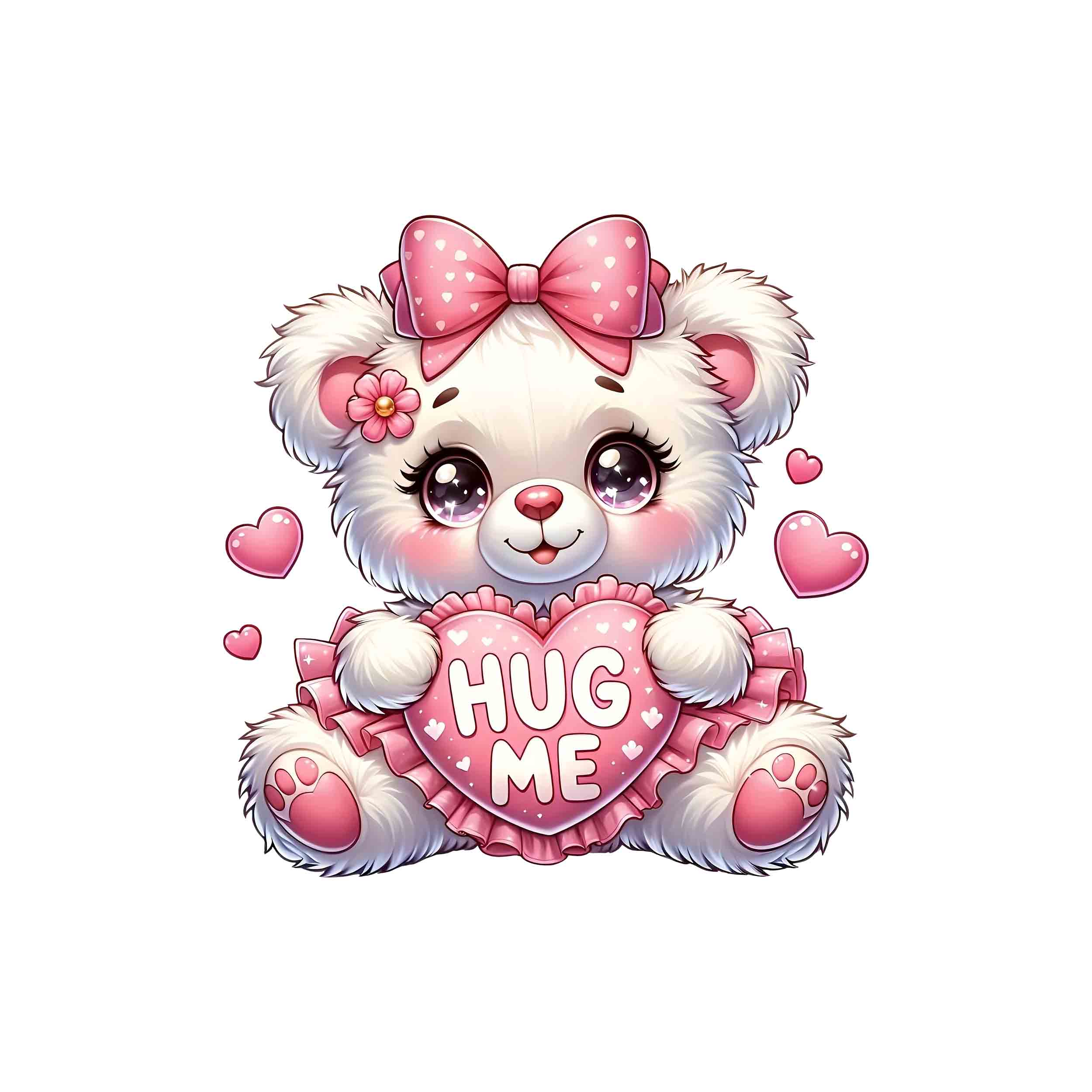 تصویر برچسب اتویی خرس مهربون