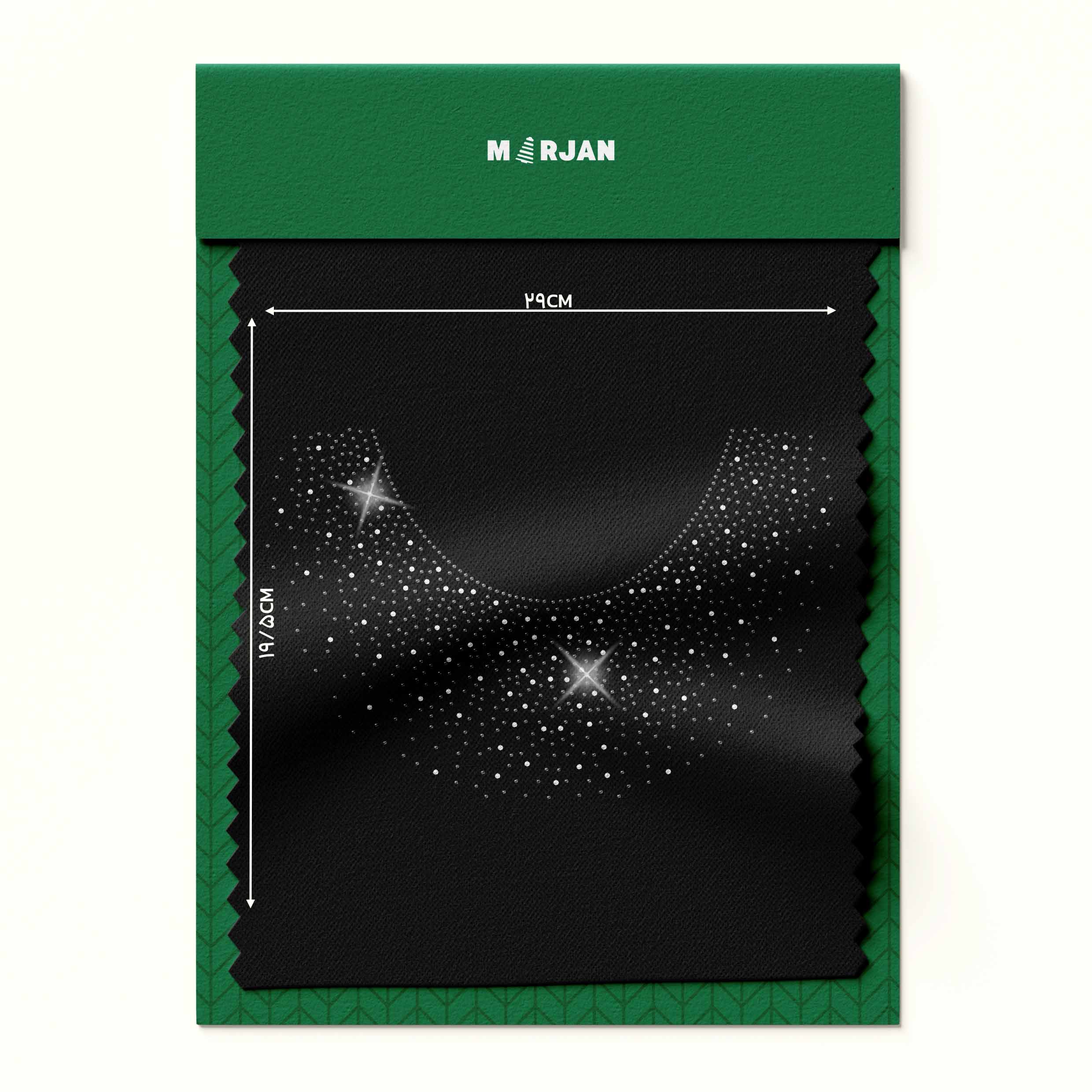 نگین حرارتی  یقه گرد نقره‌ای دودی