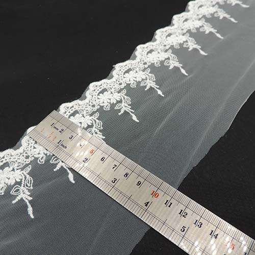 نوار تور شیفون وارداتی مدل عروس