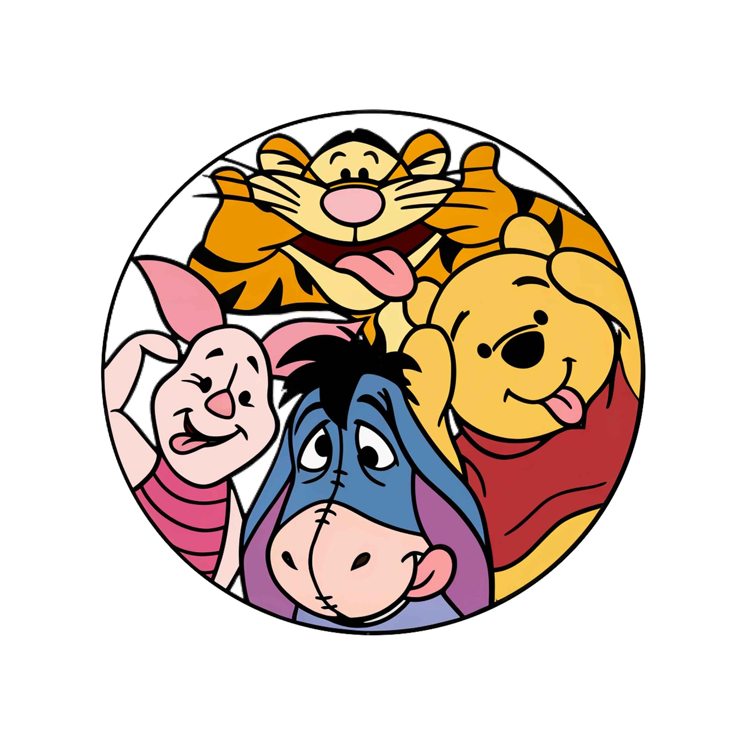 تصویر برچسب اتویی پو خرسه