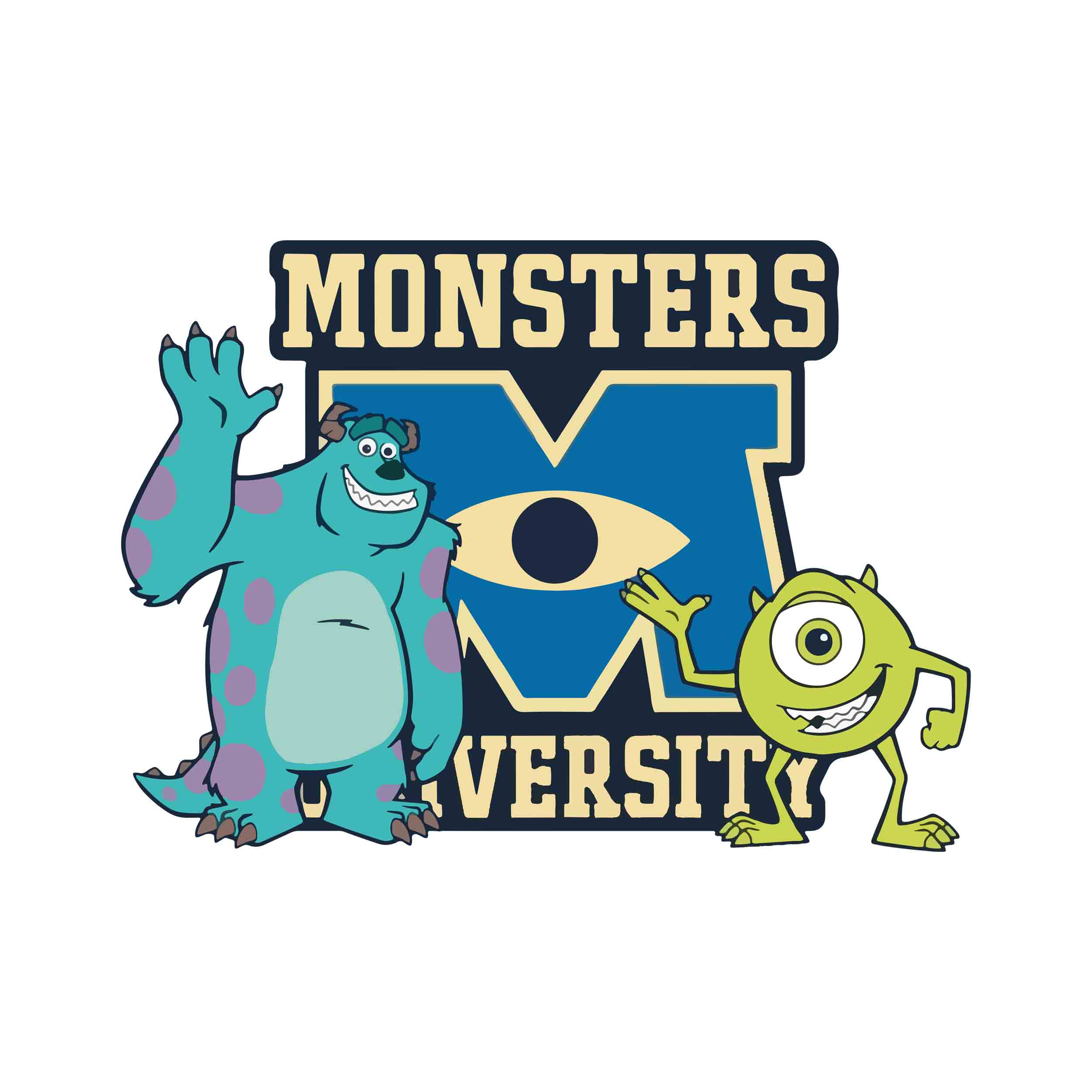 برچسب اتویی کارخانه هیولاها