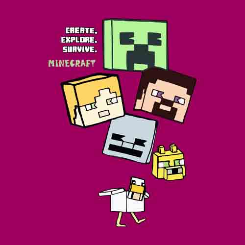 تصویر برچسب اتویی ماینکرفت