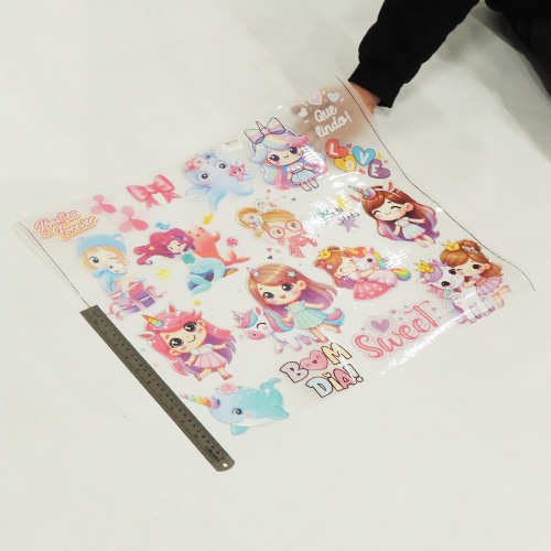 برچسب اتویی نیم متری مدل دختر