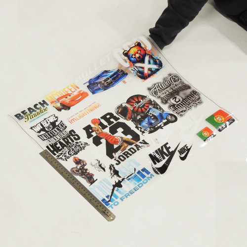 تصویر برچسب اتویی نیم متری مدل ورزشی