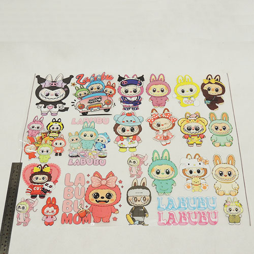 برچسب اتویی نیم متری مدل لبوبو