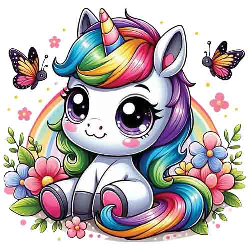 برچسب اتویی تک شاخ