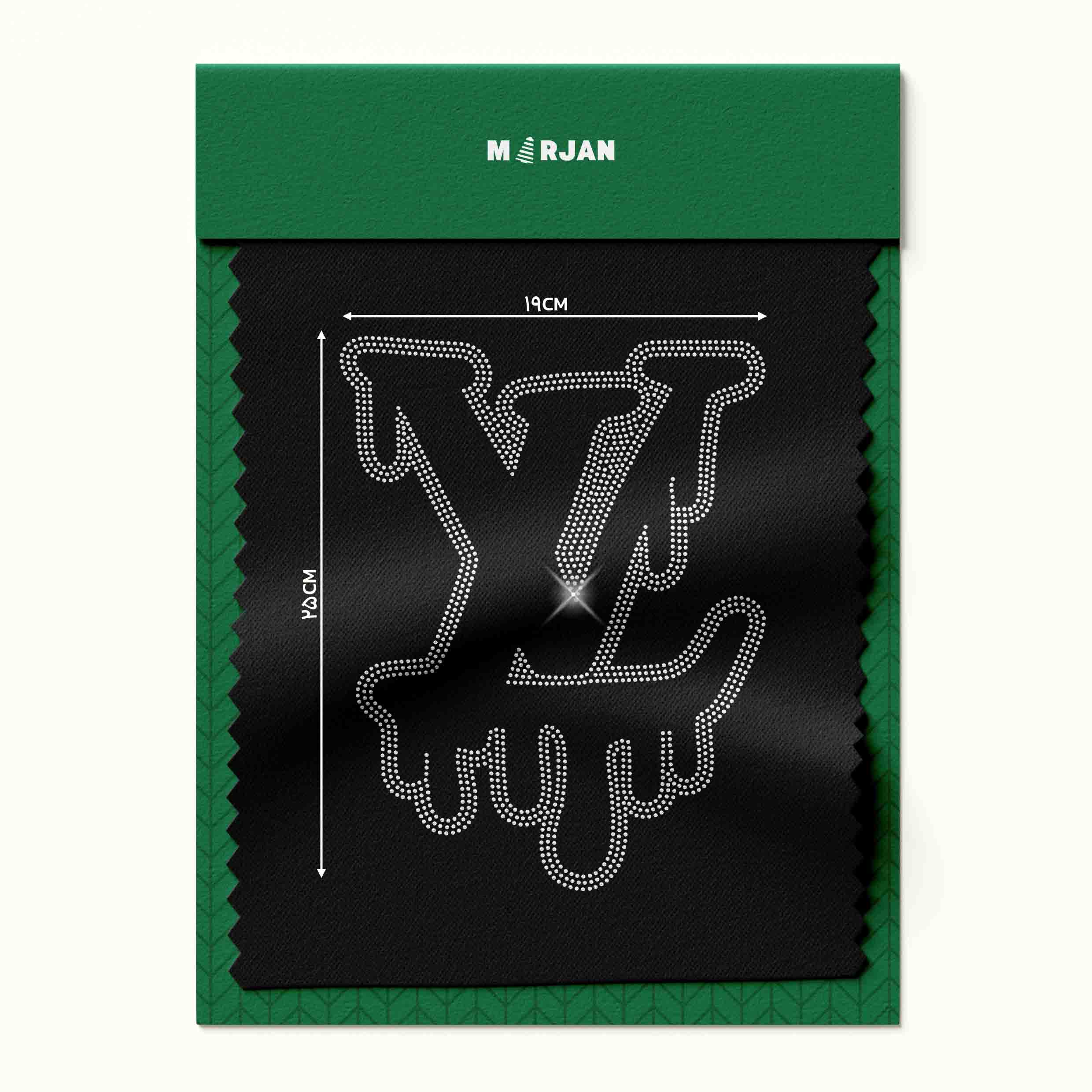 نگین حرارتی LV نقره ای