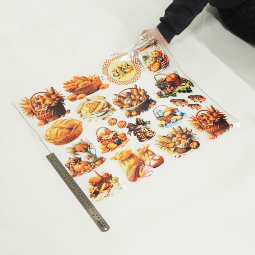 تصویر برچسب اتویی نیم متری مدل سبد نان 